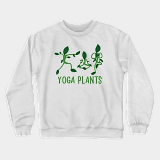 Yoga Plants Crewneck Sweatshirt